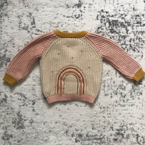 Wild Wawa Rainbow Sequin Cardigan 